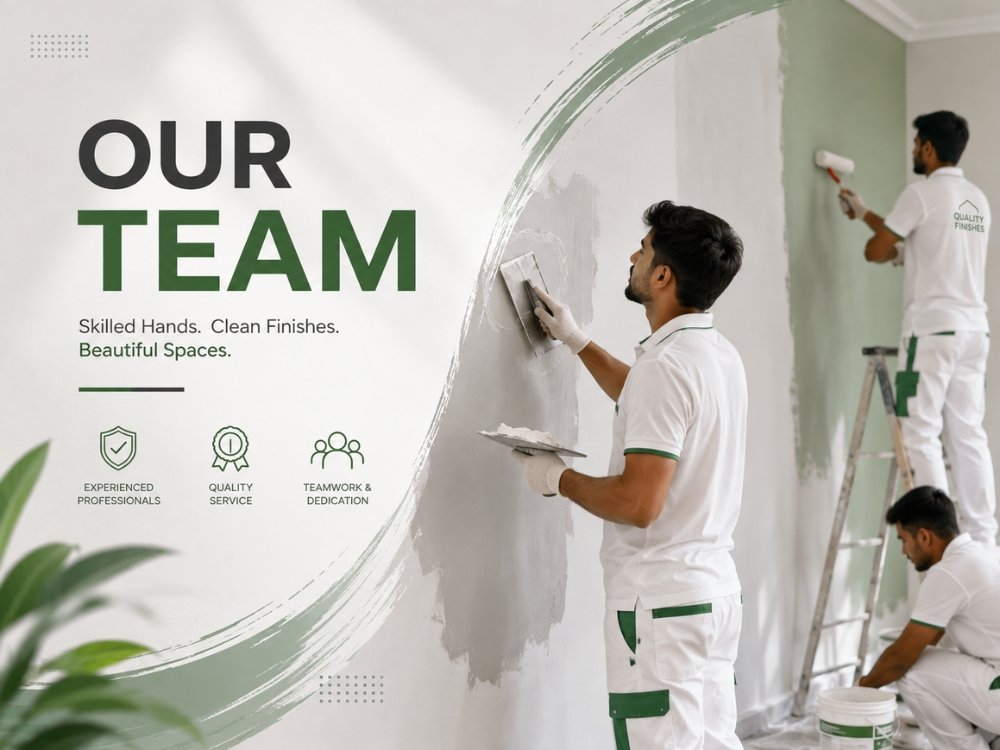 GIRIRAJ PAINTS team at work