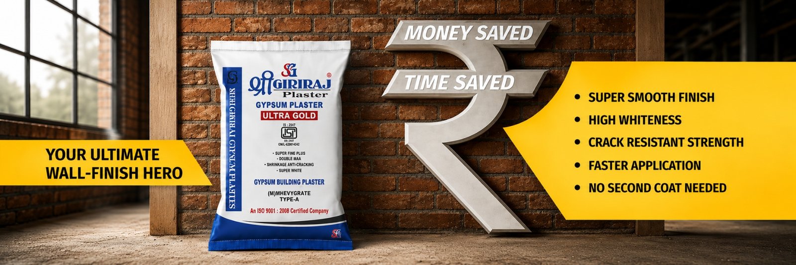 GIRIRAJ Plaster of Paris and Gypsum Plaster