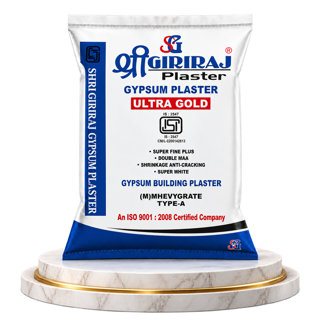 GIRIRAJ Gypsum Plaster Ultra Gold